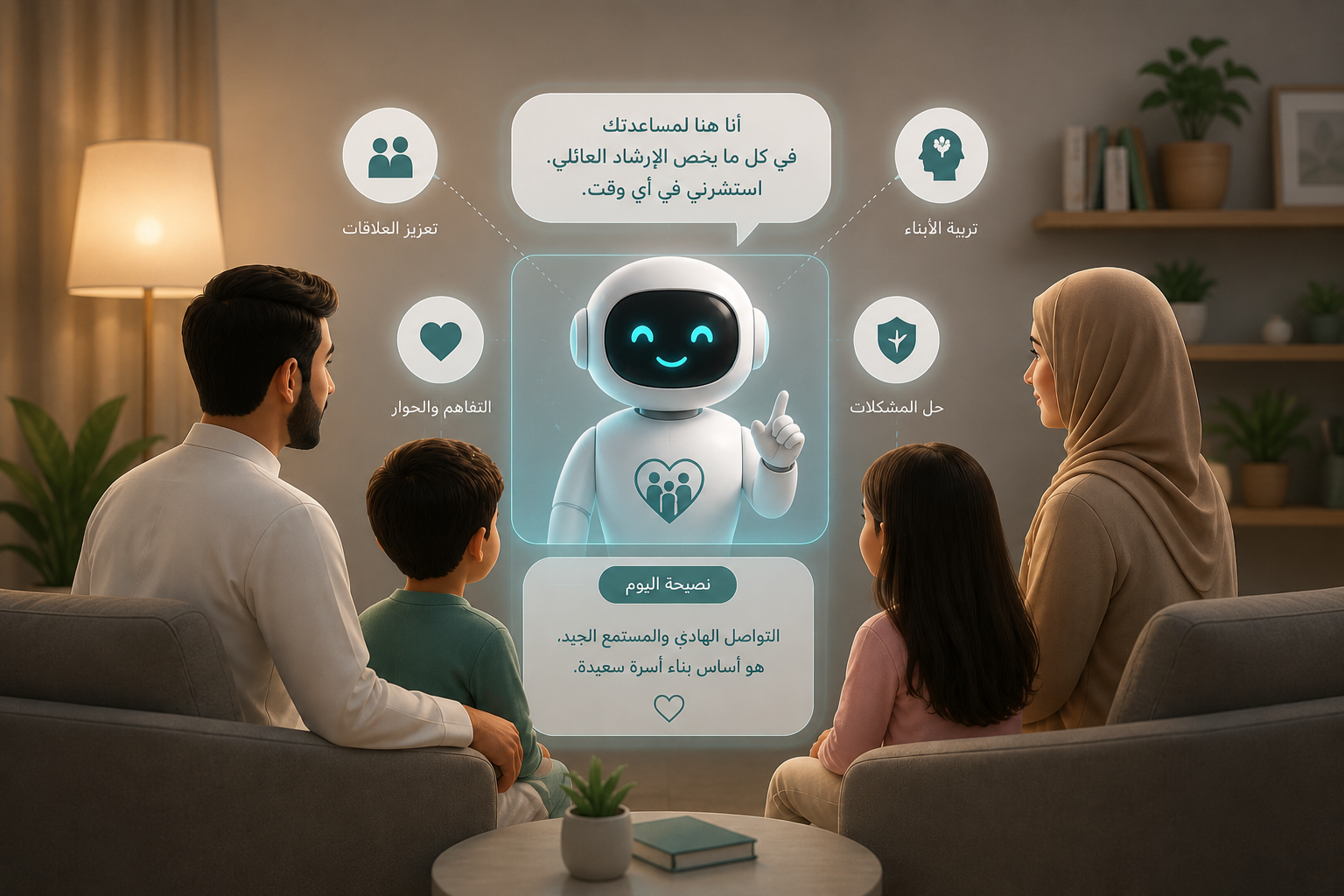 المرشد الذكي — مرشد أسري بالذكاء الاصطناعي